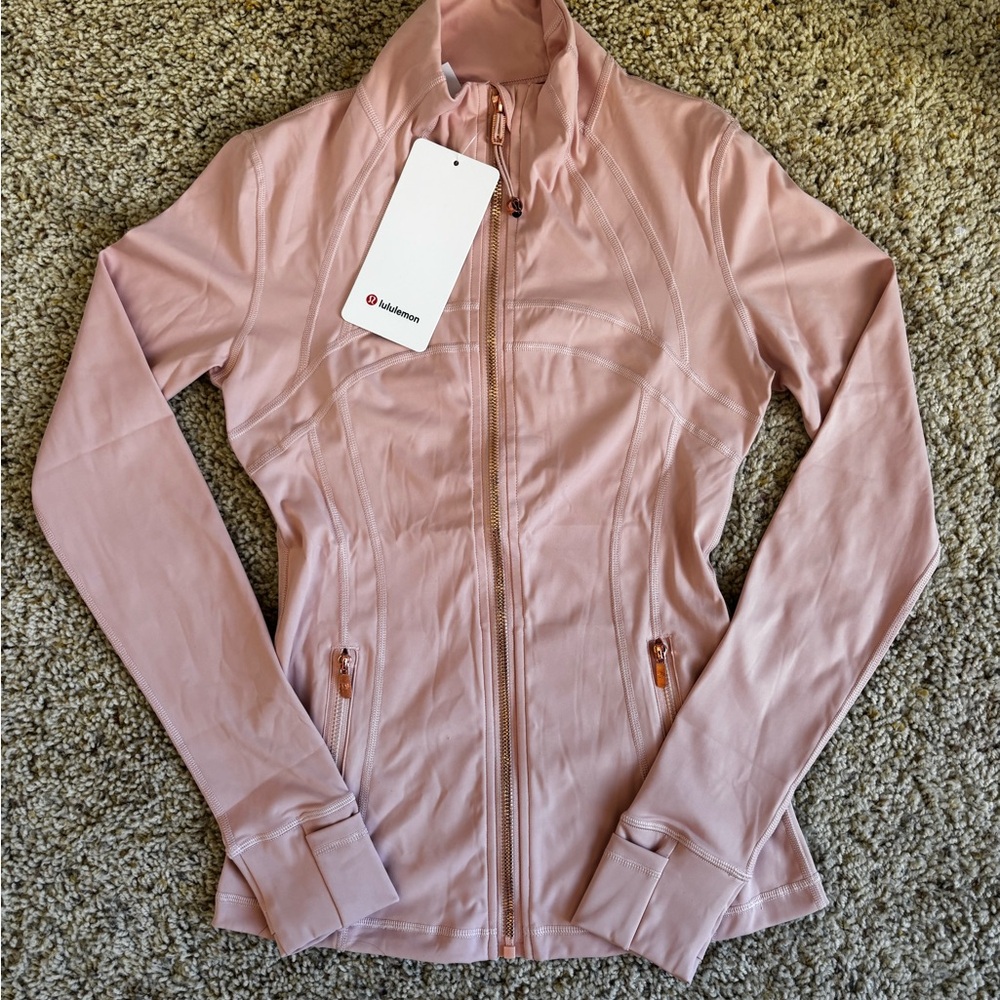 lululemon athletica Dusty Pink Full-Zip Utility Jacket